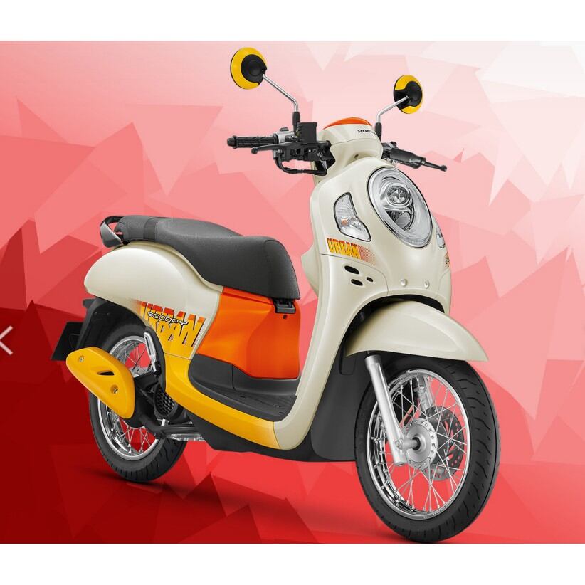 Tem scoopy 2021 màu vàng