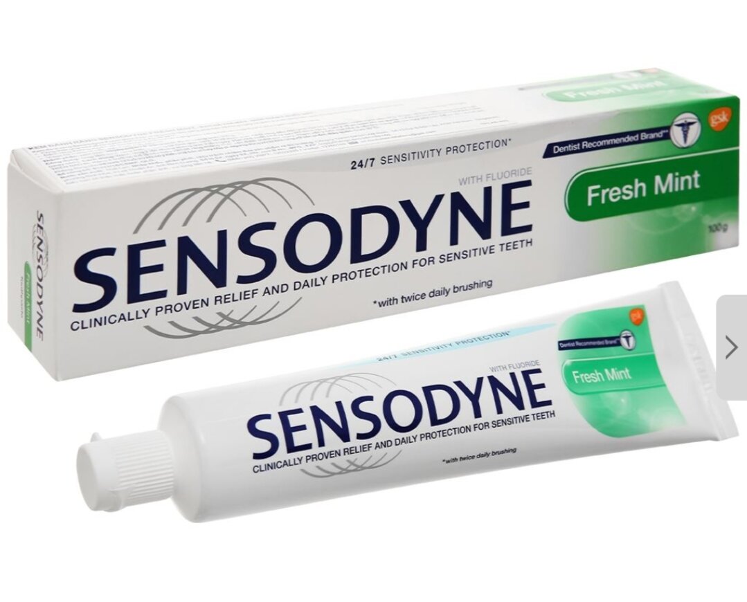 Chính hãng Combo 3 tuýp kem đánh răng Sensodyne