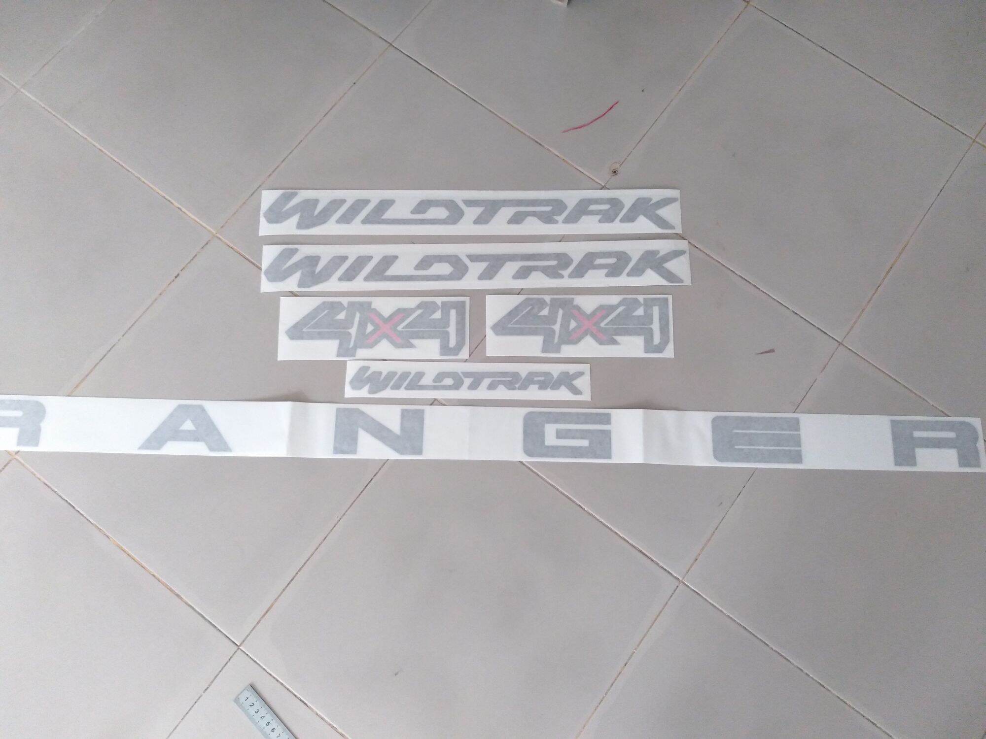 [HCM]trọn bộ tem dán xe ranger wildtrak 3 lớp cao cấp