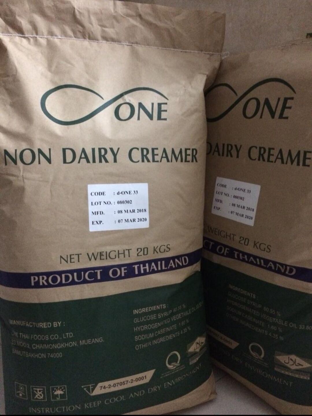 Túi 1Kg BỘT KEM BÉO THỰC VẬT làm tăng độ béo cho trà sữa, chè, bánh, kem...thực phẩm