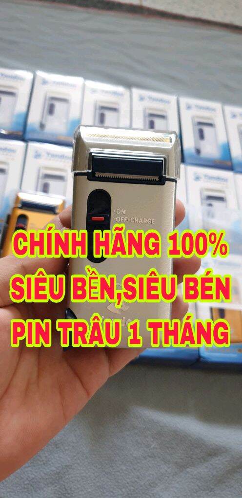 MÁY CẠO RÂU CHÍNH HÃNG YANDOU SIÊU BỀN.LƯỠI THÉP SIÊU BÉN CẠO MỊN MÀNG,PIN TRÂU SẠC 1 LẦN SÀI CẢ THÁNG