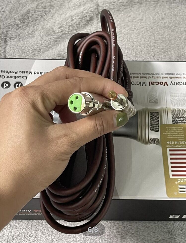 Micro hát karaoke có dây cao cấp shure TA 100/ TA300