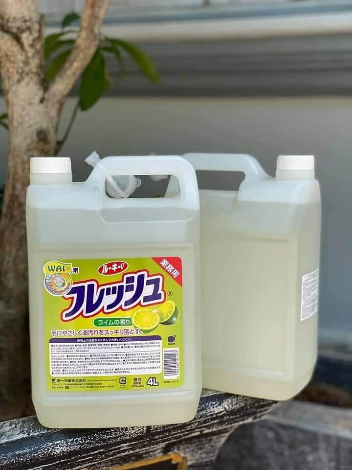 Nước rửa chén nhật wai can 4 lít