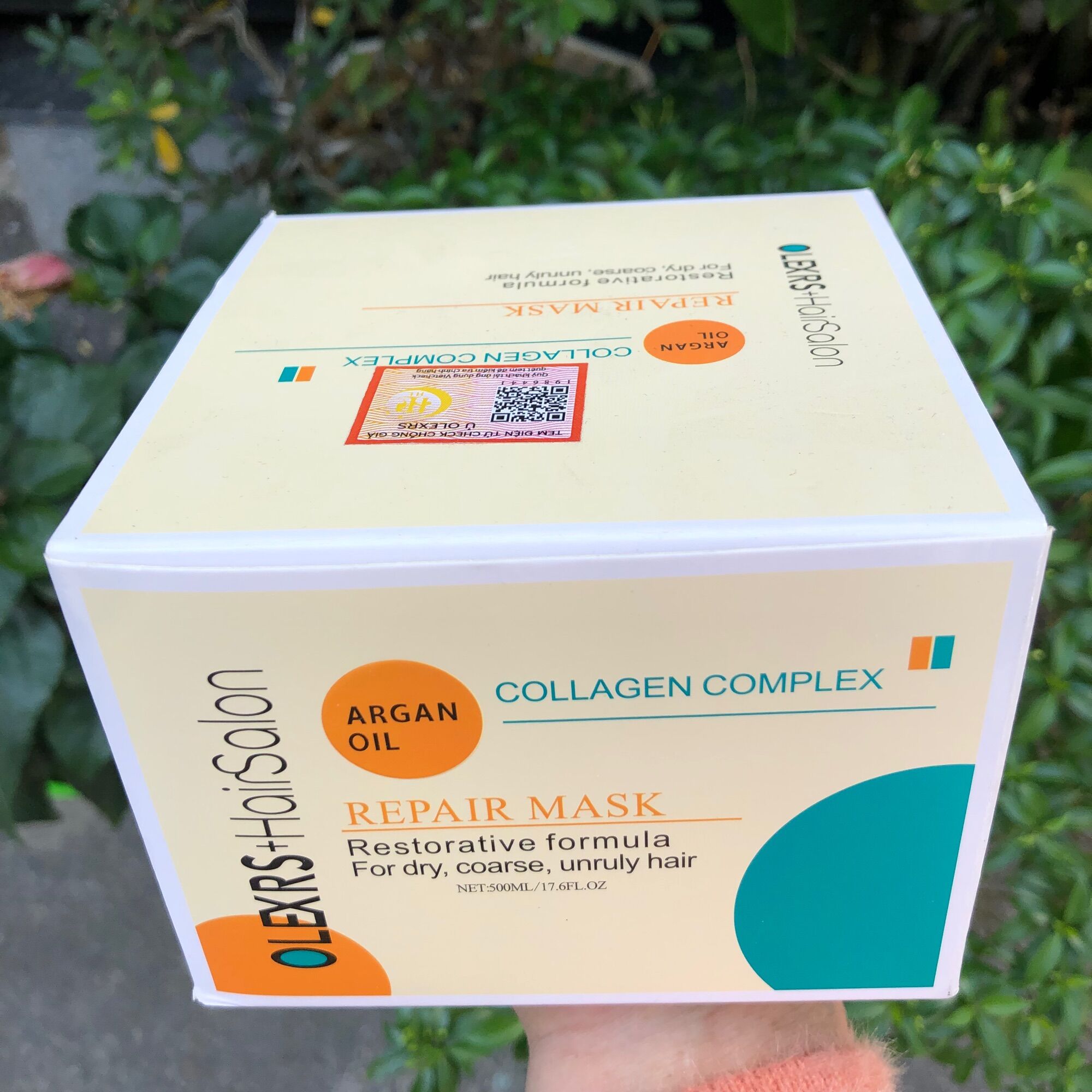 Kem ủ tóc cao cấp OLEXRS Collagen Complex Repair Mask 500ml
