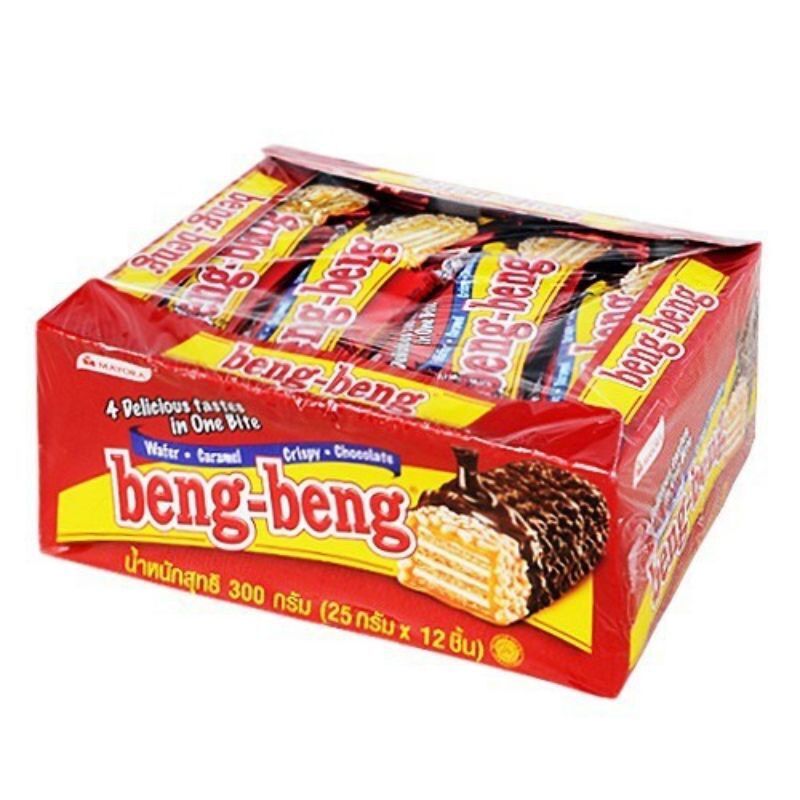 Bánh xốp giòn rụm beng beng thái lan date mới