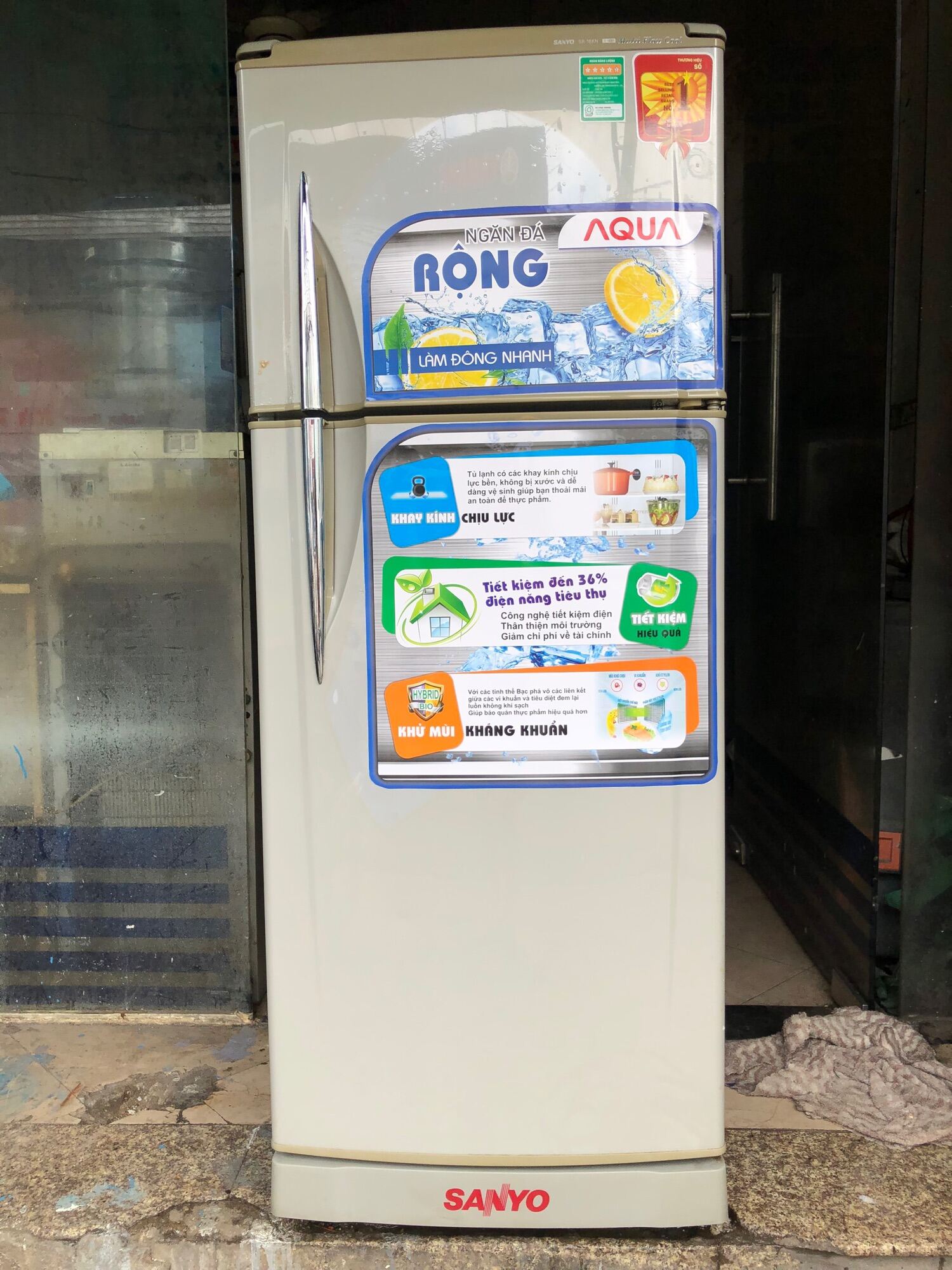 Tủ lạnh Sanyo 180 lít bán khu vực HCM thumbnail