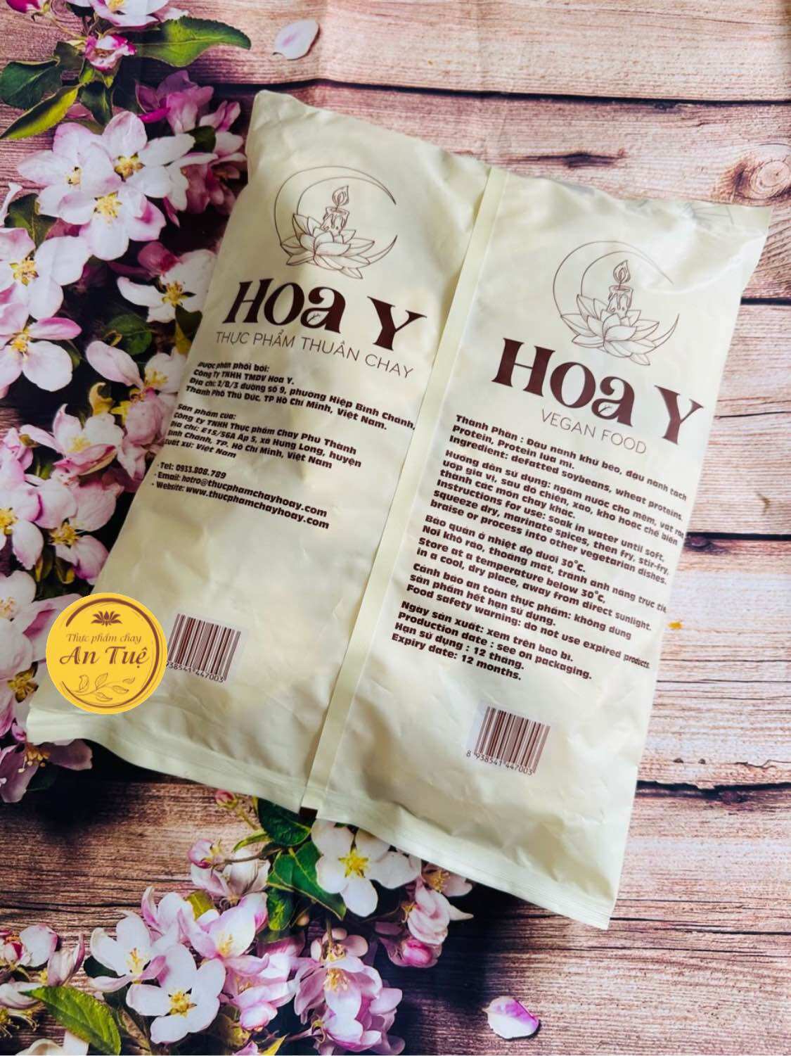 Sườn non chay Hoa Y 1kg/ sườn bổ sung lúa mạch