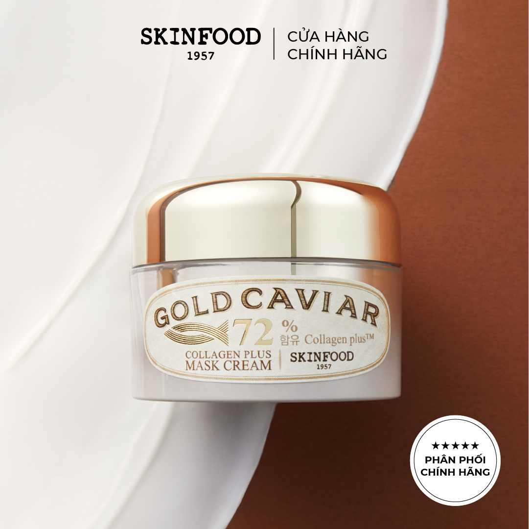 Kem Mắt Skinfood Gold Caviar Collagen Plus Eye Cream 30g