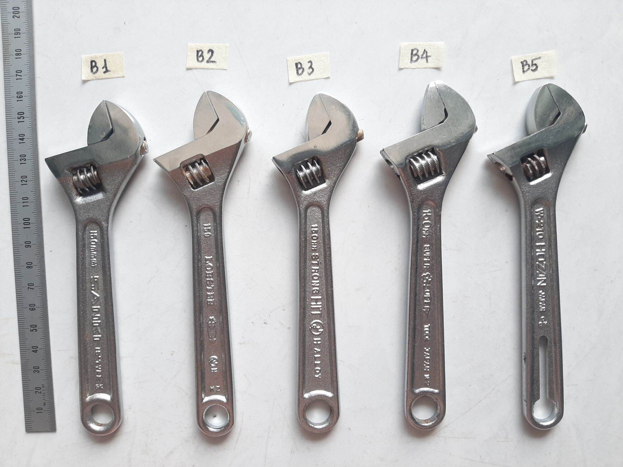 Mỏ lết 150mm hàng nhật bãi. made in japan