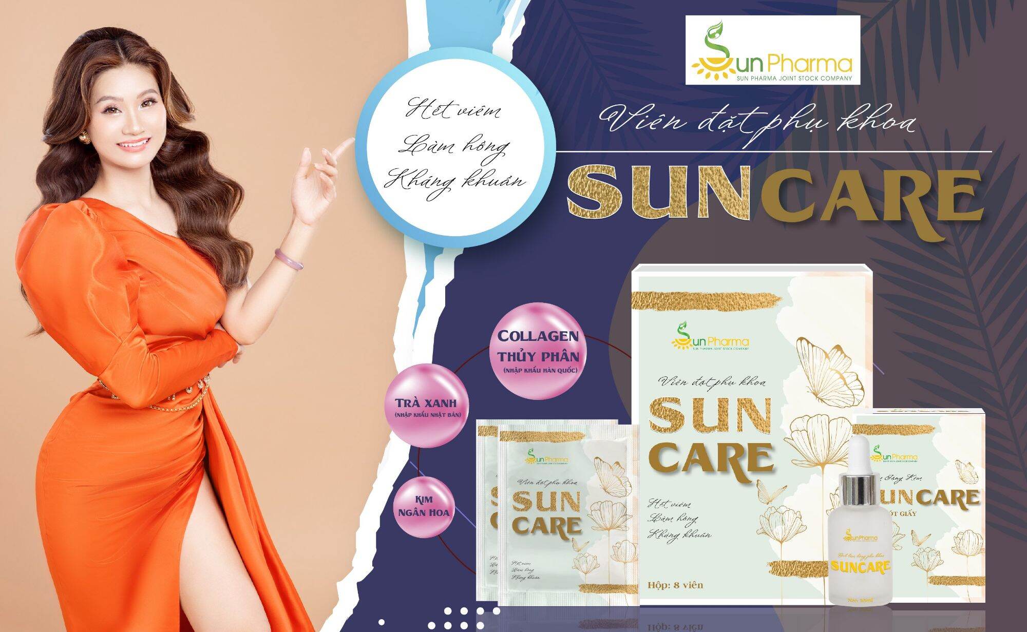 Viên đặt phụ khoa Suncare