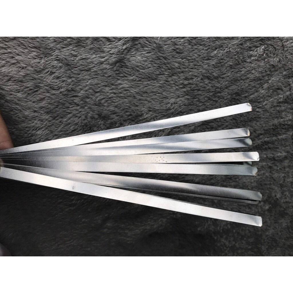 🤑🤑Set 10 Cây Cạo Lưỡi INox Thẳng, Vệ sinh răng miệng (dài 18cm)