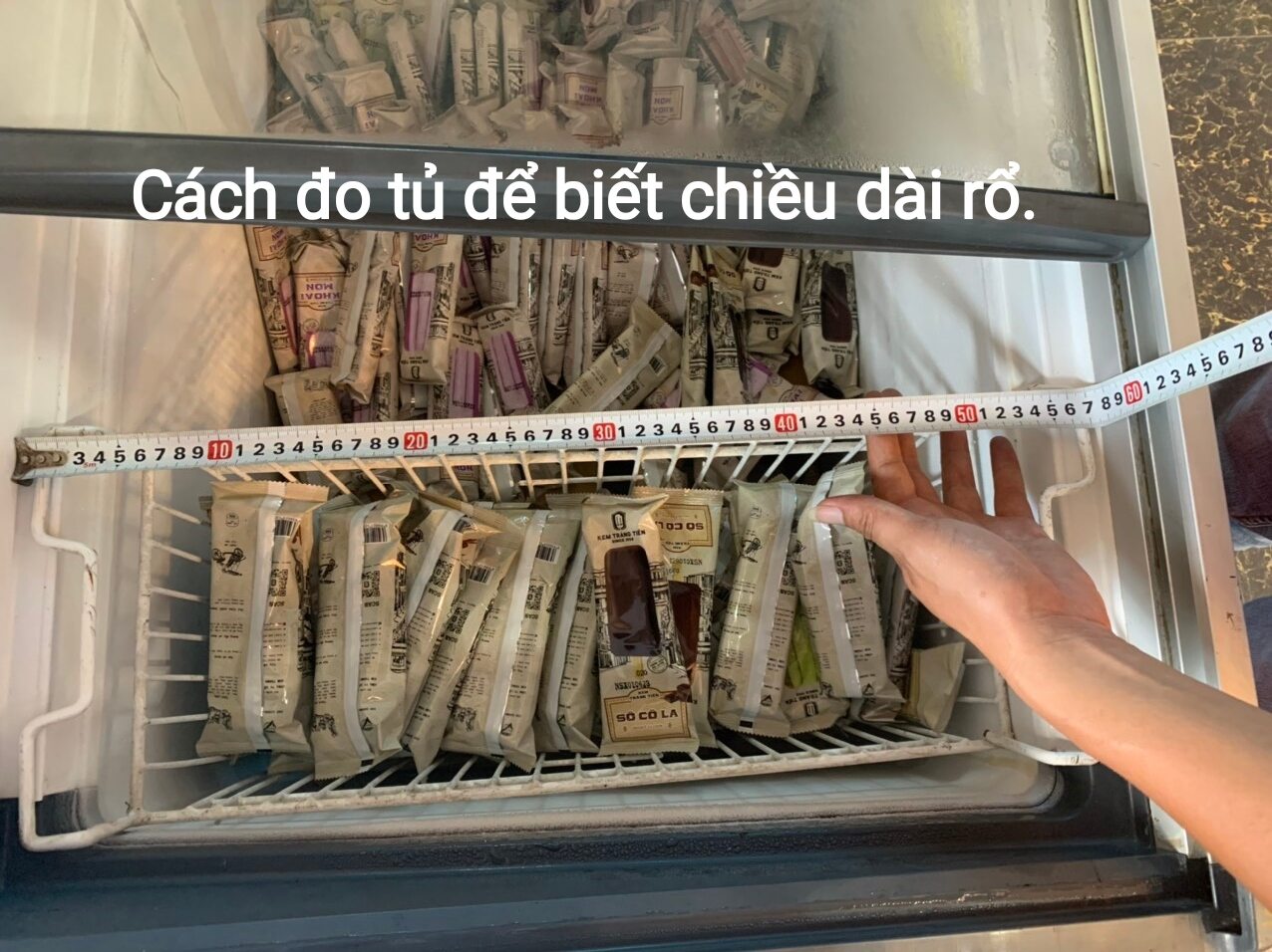 Freezer basket l63.5 * r23.5 * h23.5cm (2 basket).