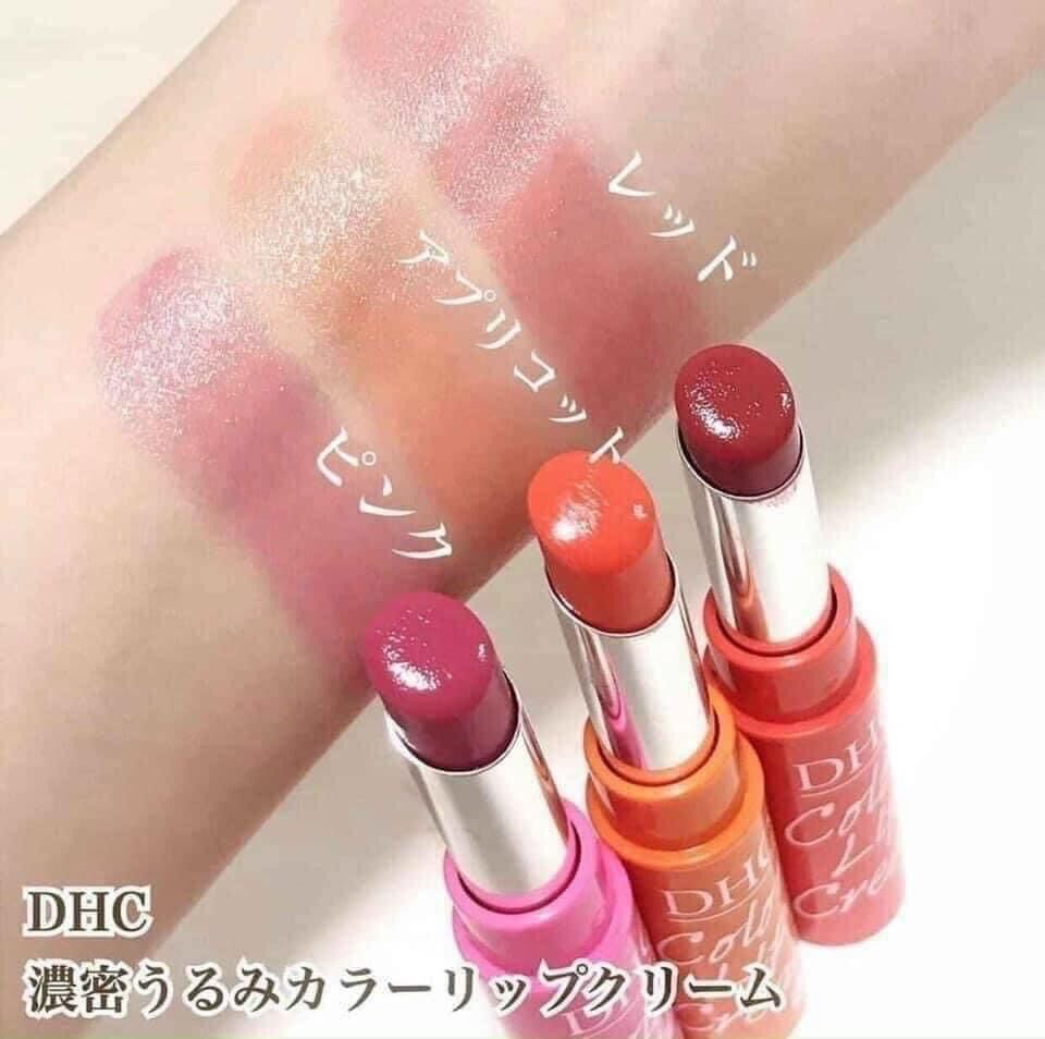 Son dưỡng môi DHC có màu và không màu