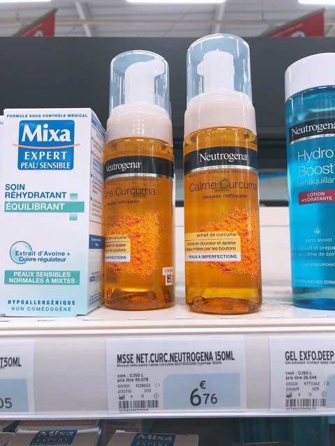 Sữa rửa mặt tinh chất nghệ  Neutrogena 150ml