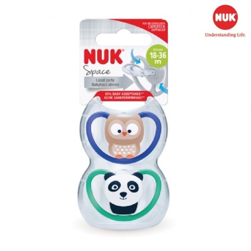 Bộ 2 Ti giả SILICONE cho bé Mẫu mới