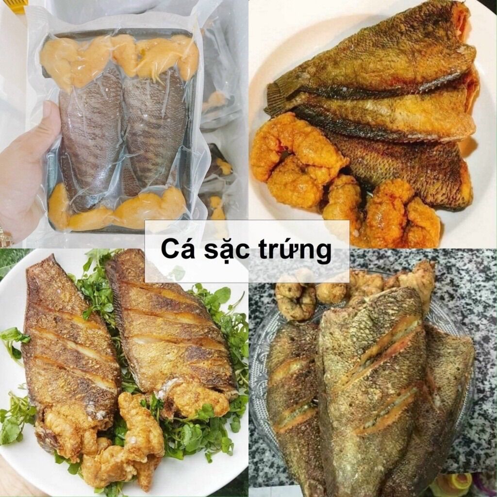 0,5kg cá sặc trứng một nắng