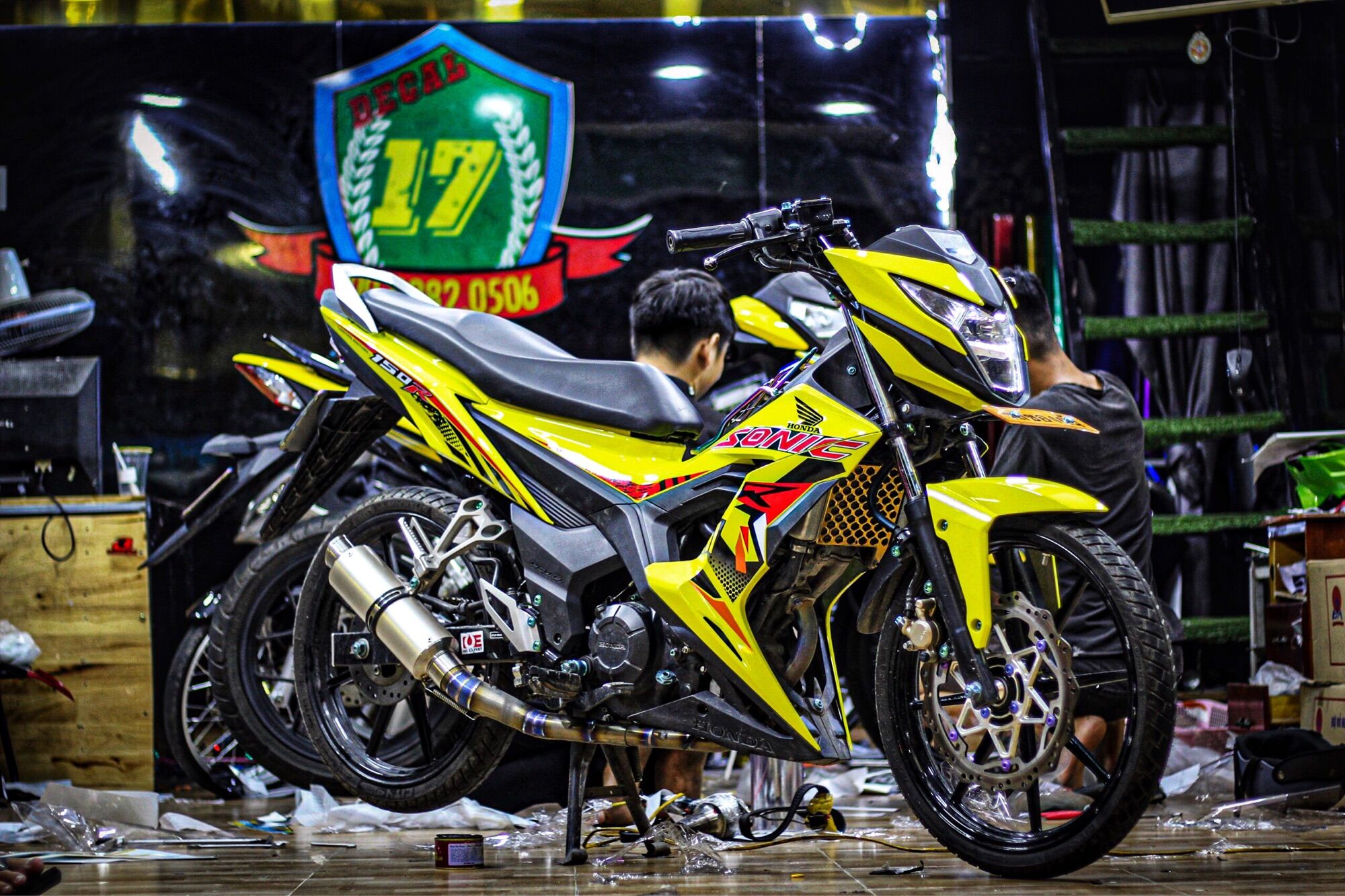 Tem rời sonic vàng chanh
