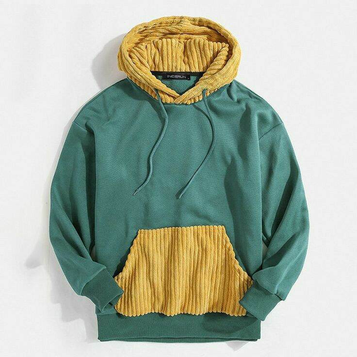 Áo Hoodie phối màu độc lạ thời trang