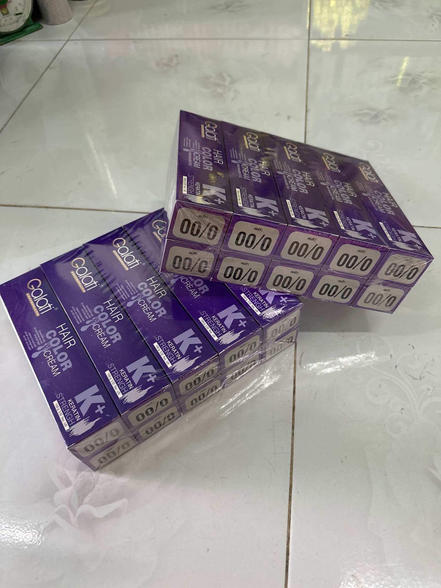Màu nhuộm nâng tông 0.00 galati 100ml