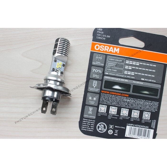Đèn pha led H4 OST19 siêu sáng cho xe máy
