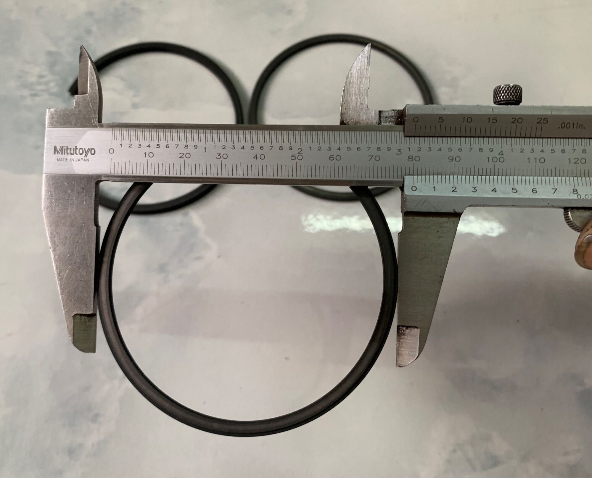 Xéc măng phi 80mm, hơi: 2,5m, nhớt: 4,0mm (bạc piston phi 80)