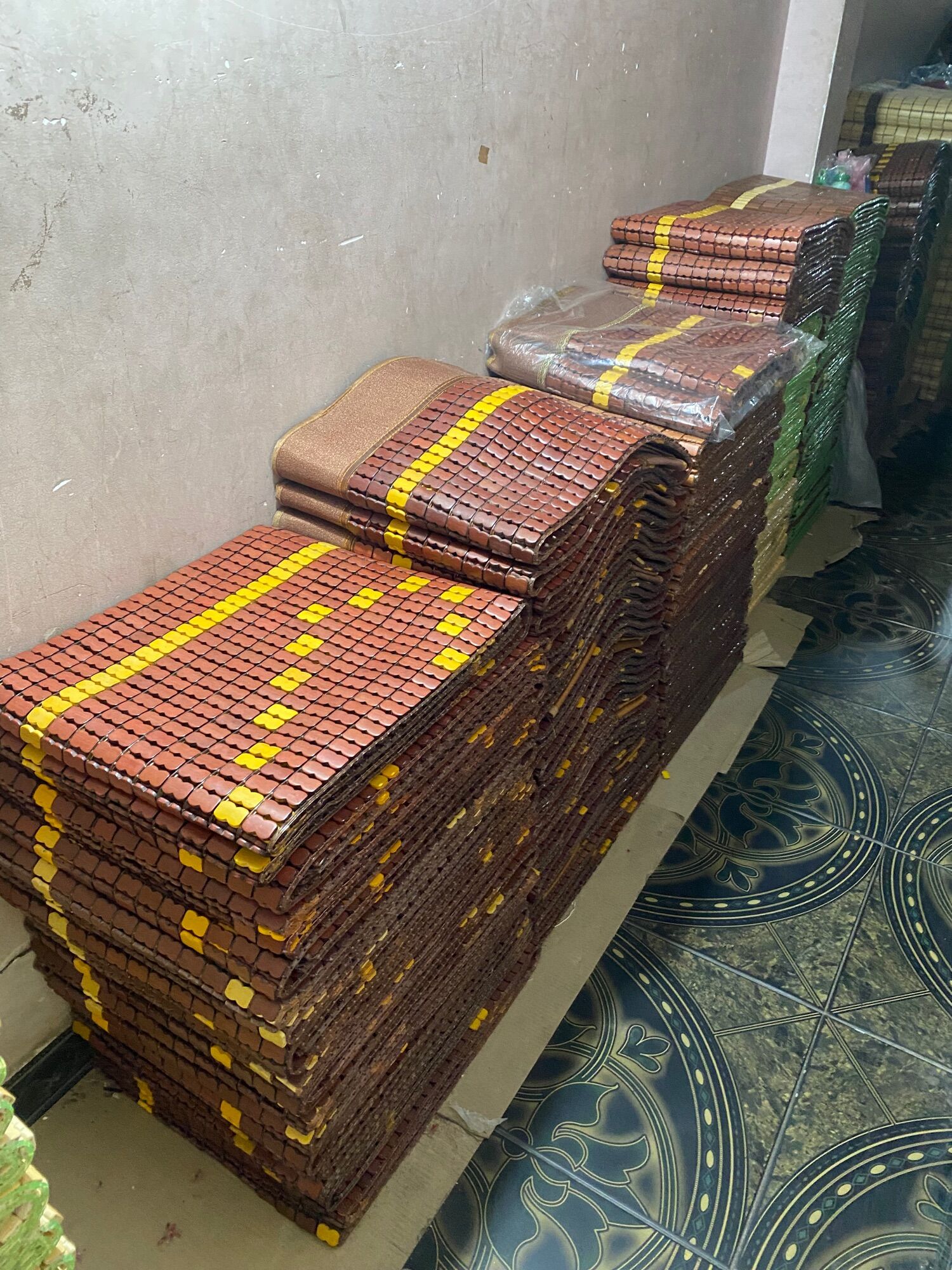 Chiếu trúc đủ kích thước từ 1m đến 1m8 chiếu tre gỗ