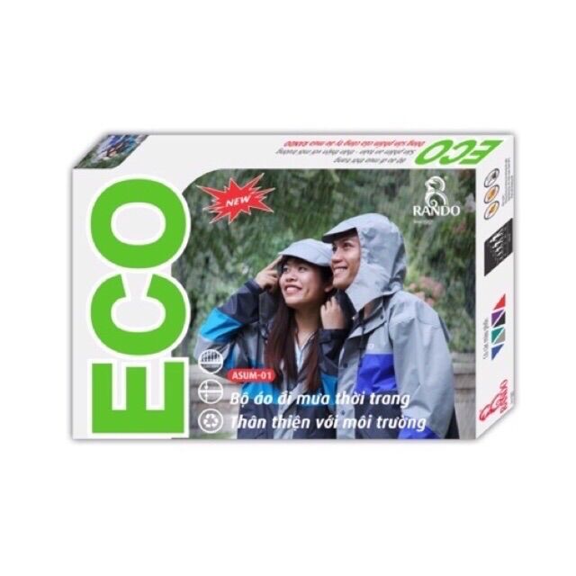 [HCM]ÁO MƯA BỘ ECO HIỆU RANDO ( Sỉ Ib )