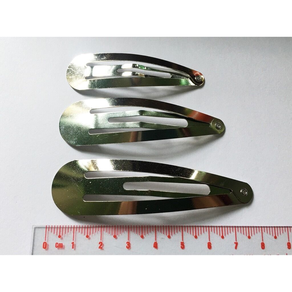Set 10 Phôi kẹp tóc giọt nước dày dặn / Phụ kiện tóc - DIY - Handmade