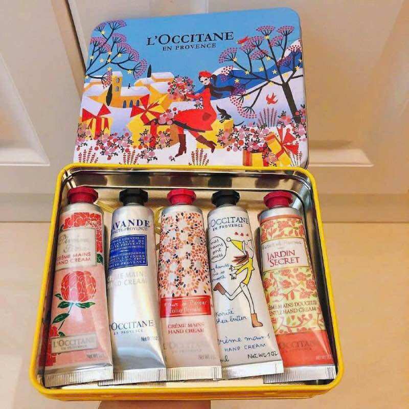  Set 5 kem dưỡng da tay làm quà tặng cực xinh 