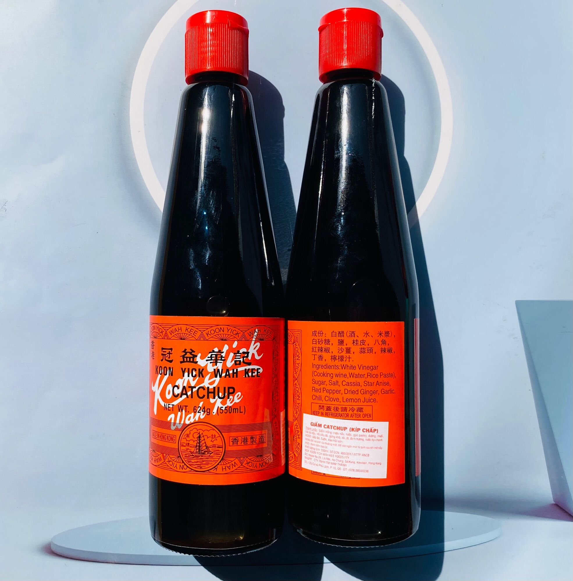 Giấm Koon Yick Wah Kee Catchup (Kíp Chấp) 550ml