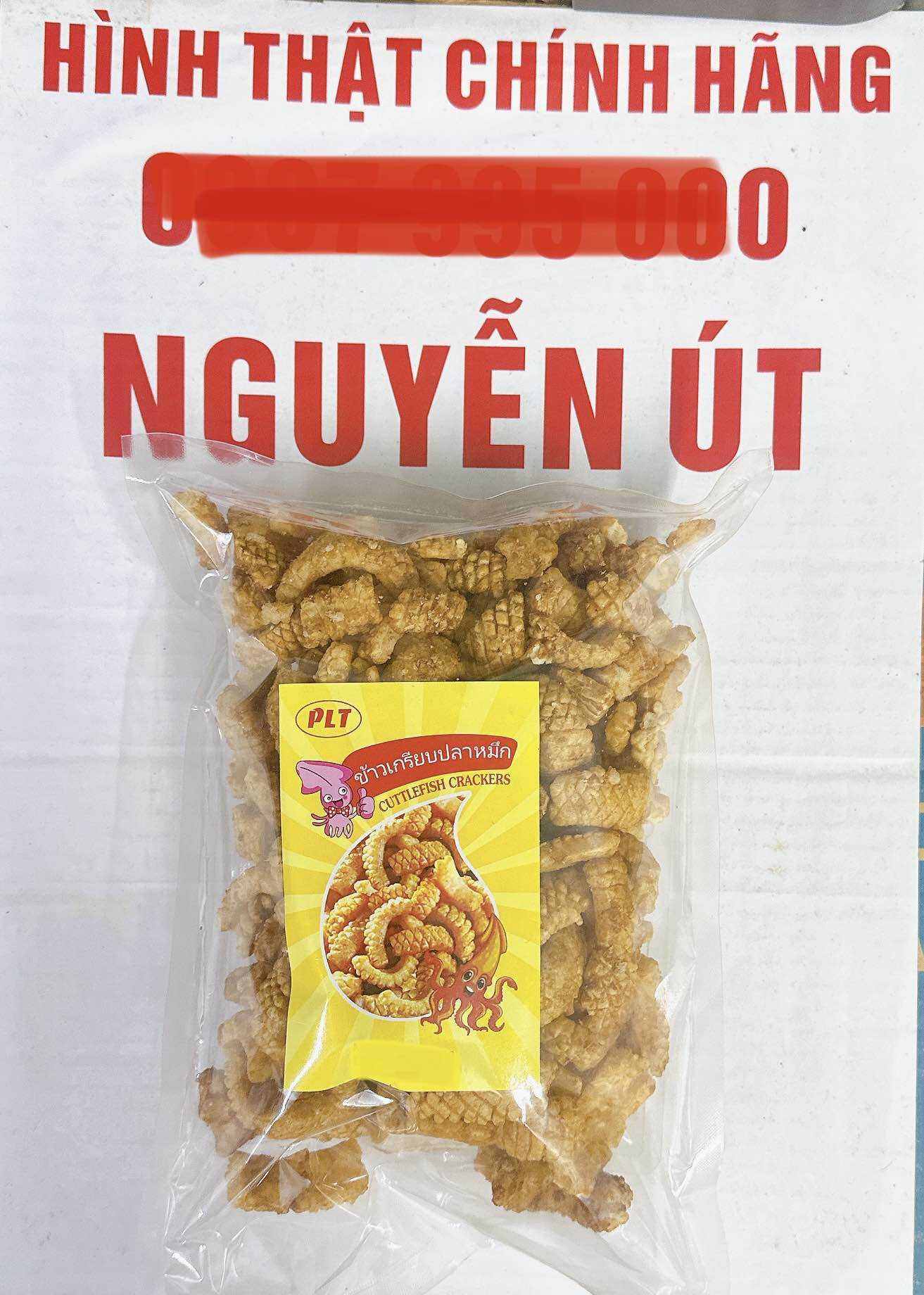 Bánh Snack mực thái lan 200g