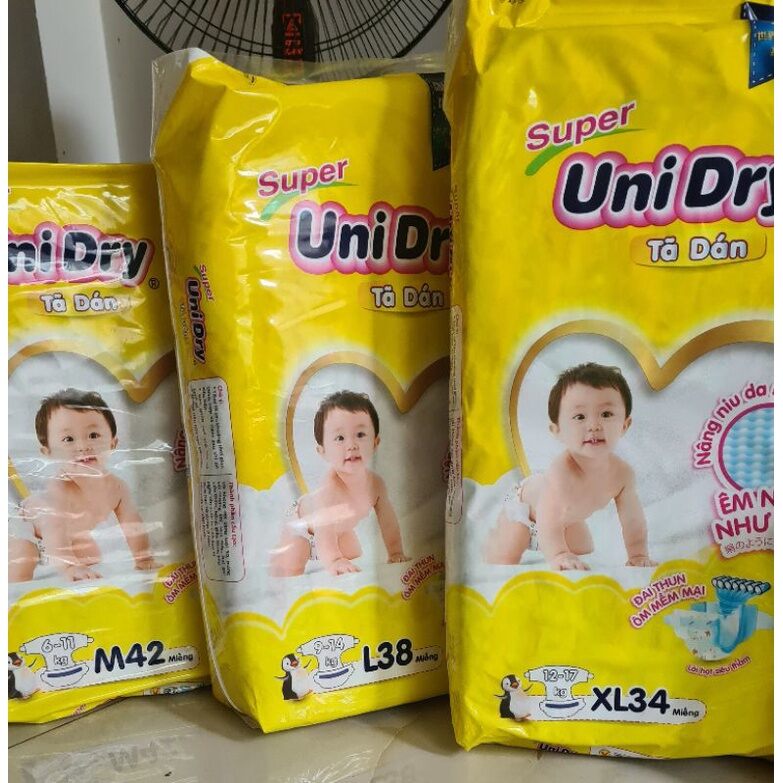 Tã dán Unidry M46/ L38/ XL34