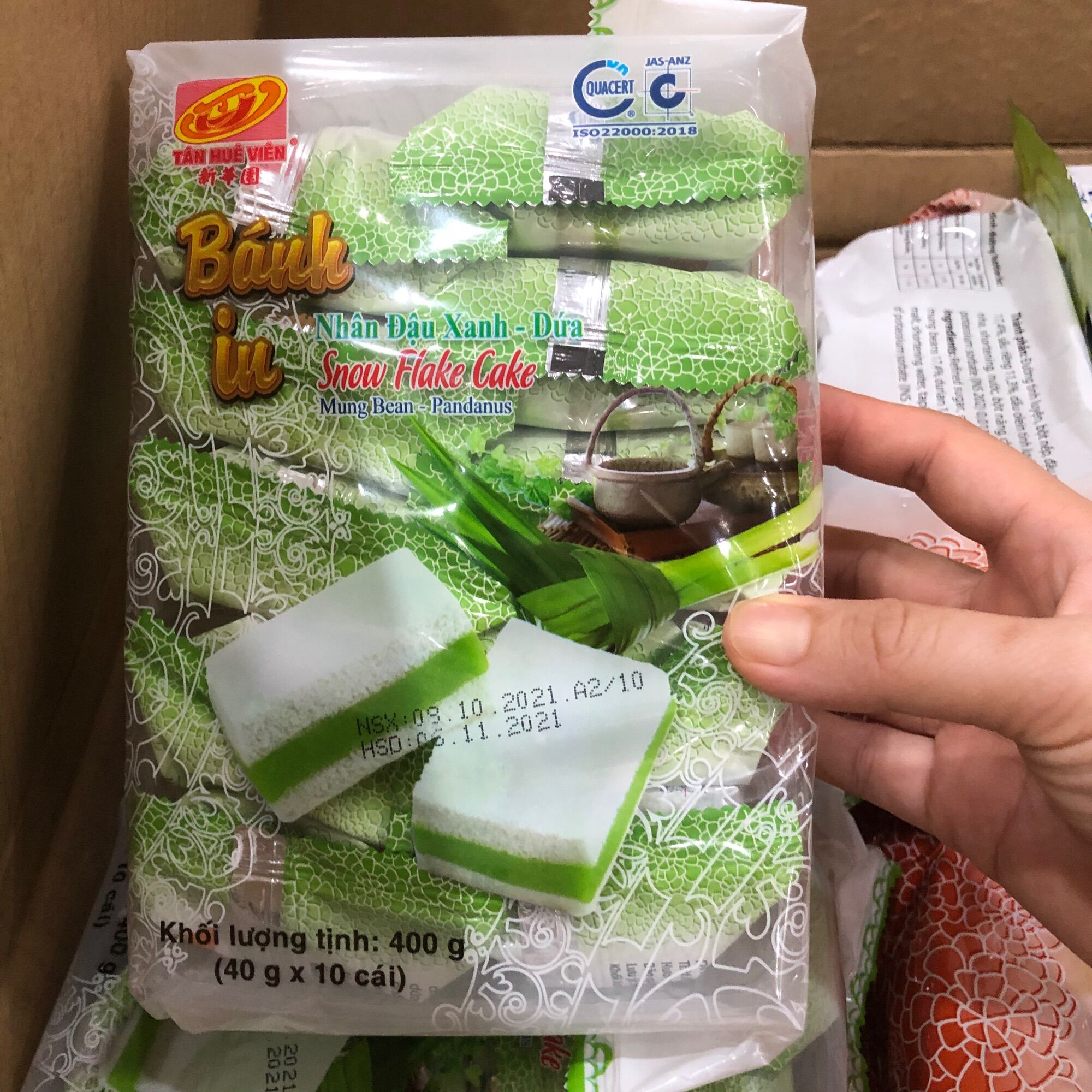 BÁNH IN TÂN HUÊ VIÊN 400G (10 cái)