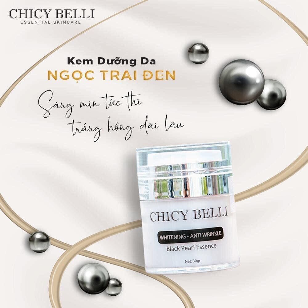 Face Dưỡng Ẩm Trắng Da Ngọc Trai Đen Chicy Belli