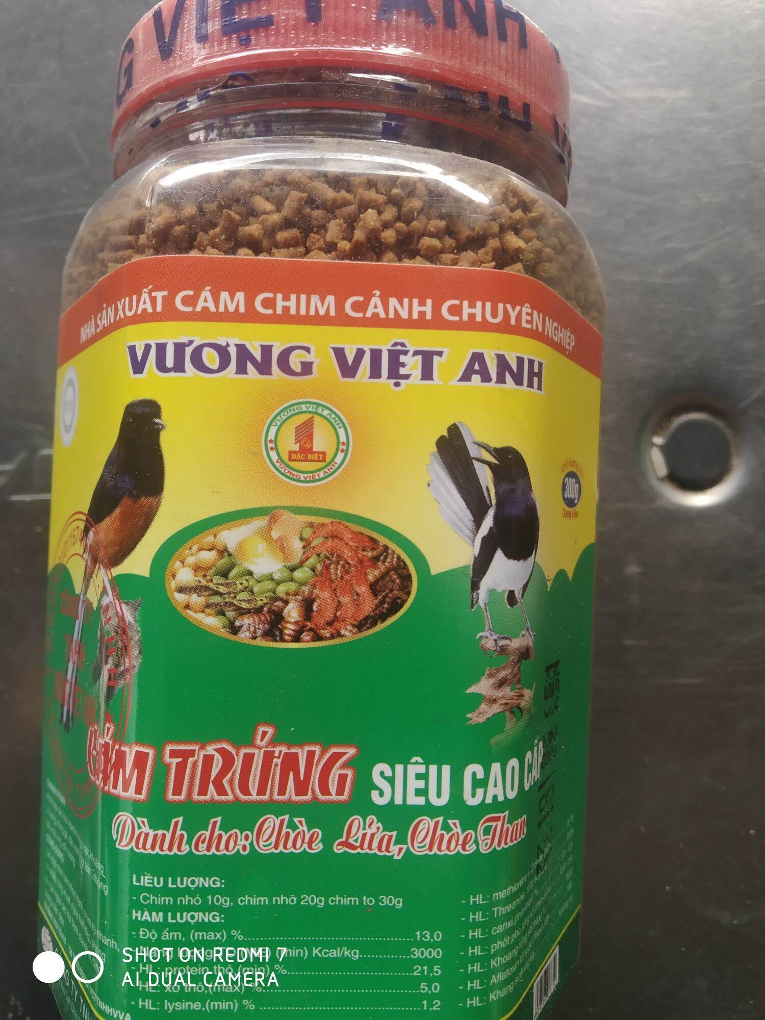 Cám trứng chèo lửa chòe than 300g