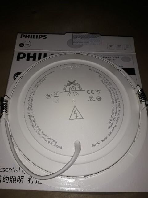 Đèn Âm Trần Led 18W Marcasite 59524 D175 Philips
