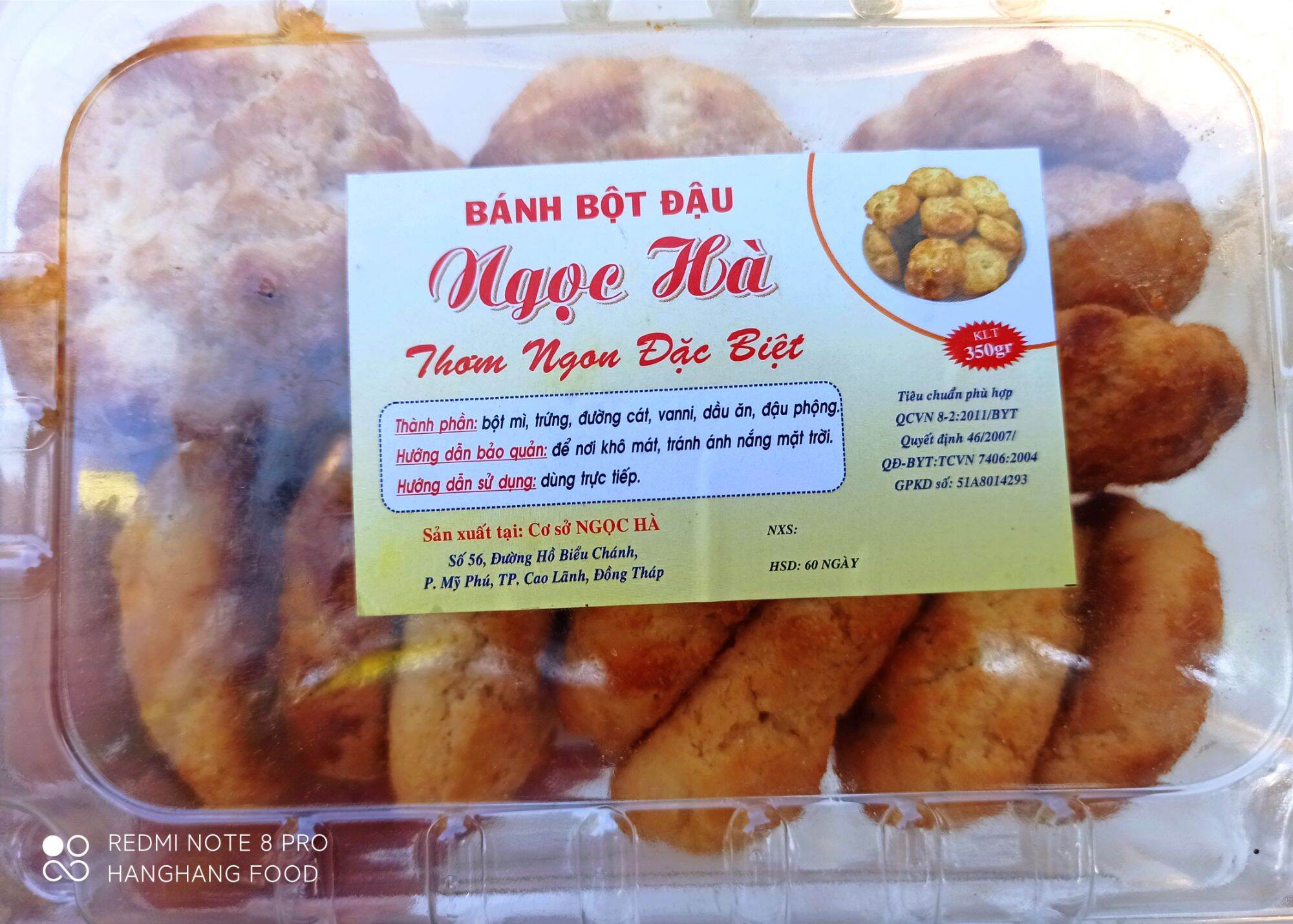 Bánh Bột Đậu Hộp 350g