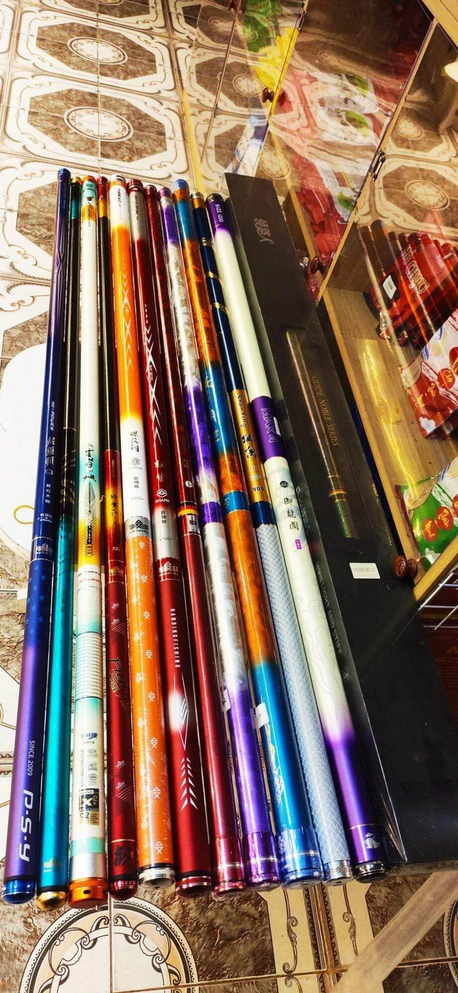 Thanh lý cần câu chính hãng lẻ size