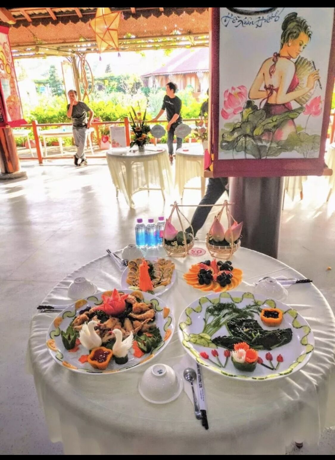 Quang gánh rổ/rá decor Tết size 36/33/30/27/25/20/18/16 cm