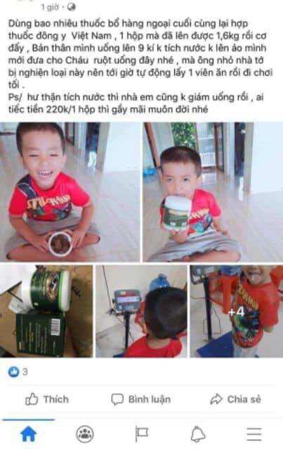 Thảo Mộc Tăng Cân Hoàn Hồng Sâm