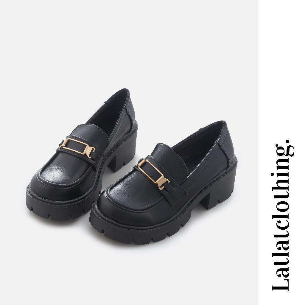Giày cổ thấp đế răng cưa đế cao 5cm trending - Giày đế răng cưa trending dành cho nữ deal rẻ nhất sàn