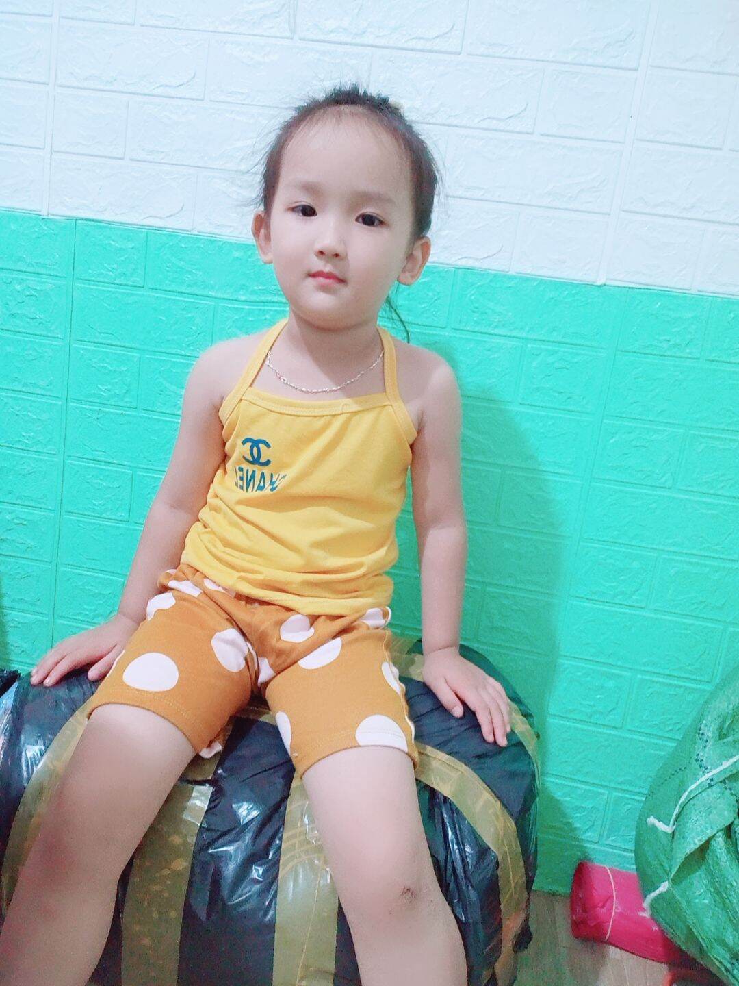 Sét 10 quần cotton đẹp cho bé gái