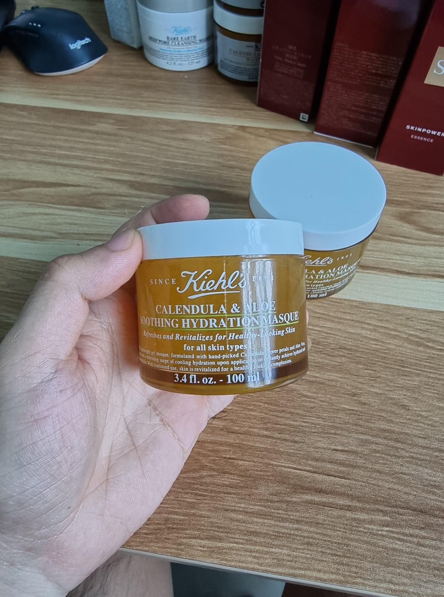 Mặt nạ hoa cúc Kiehls 100ml kèm video check Sp