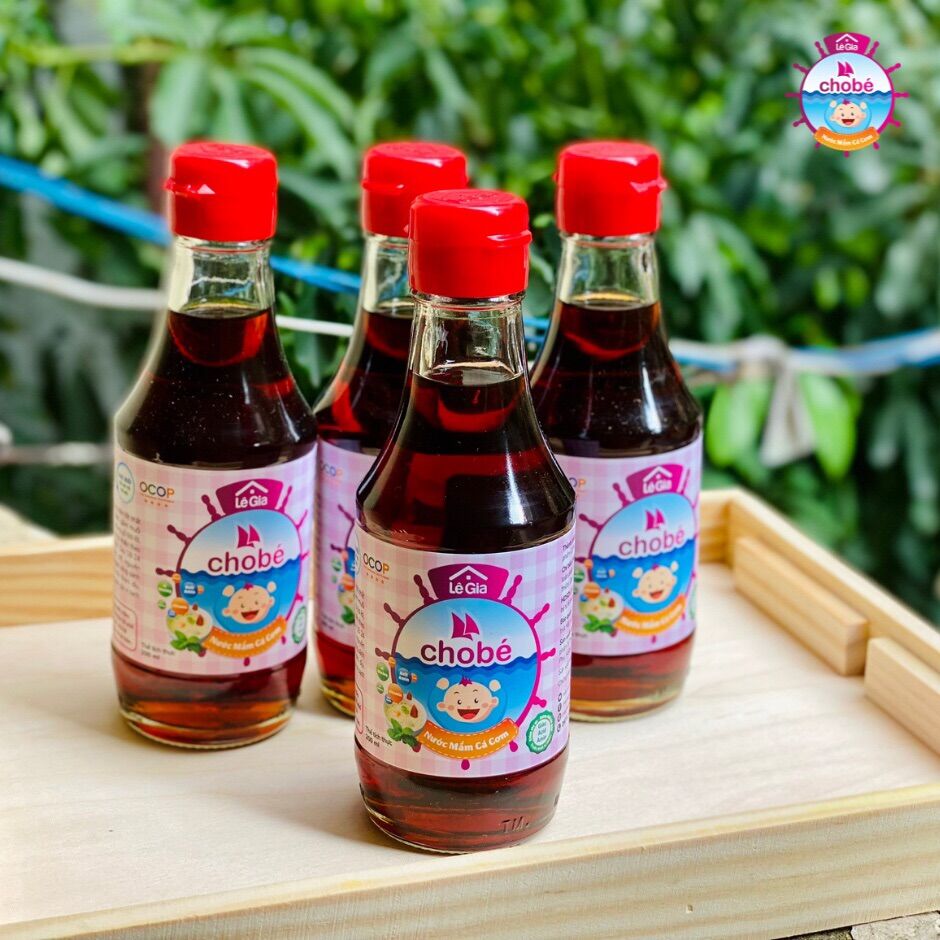 Nước mắm ăn dặm cho bé Lê Gia 200ml
