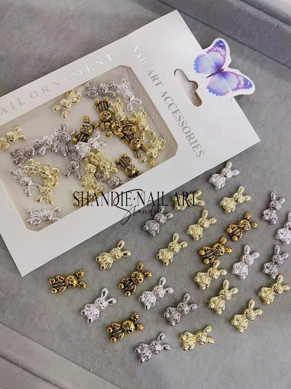 Set charm đính móng
