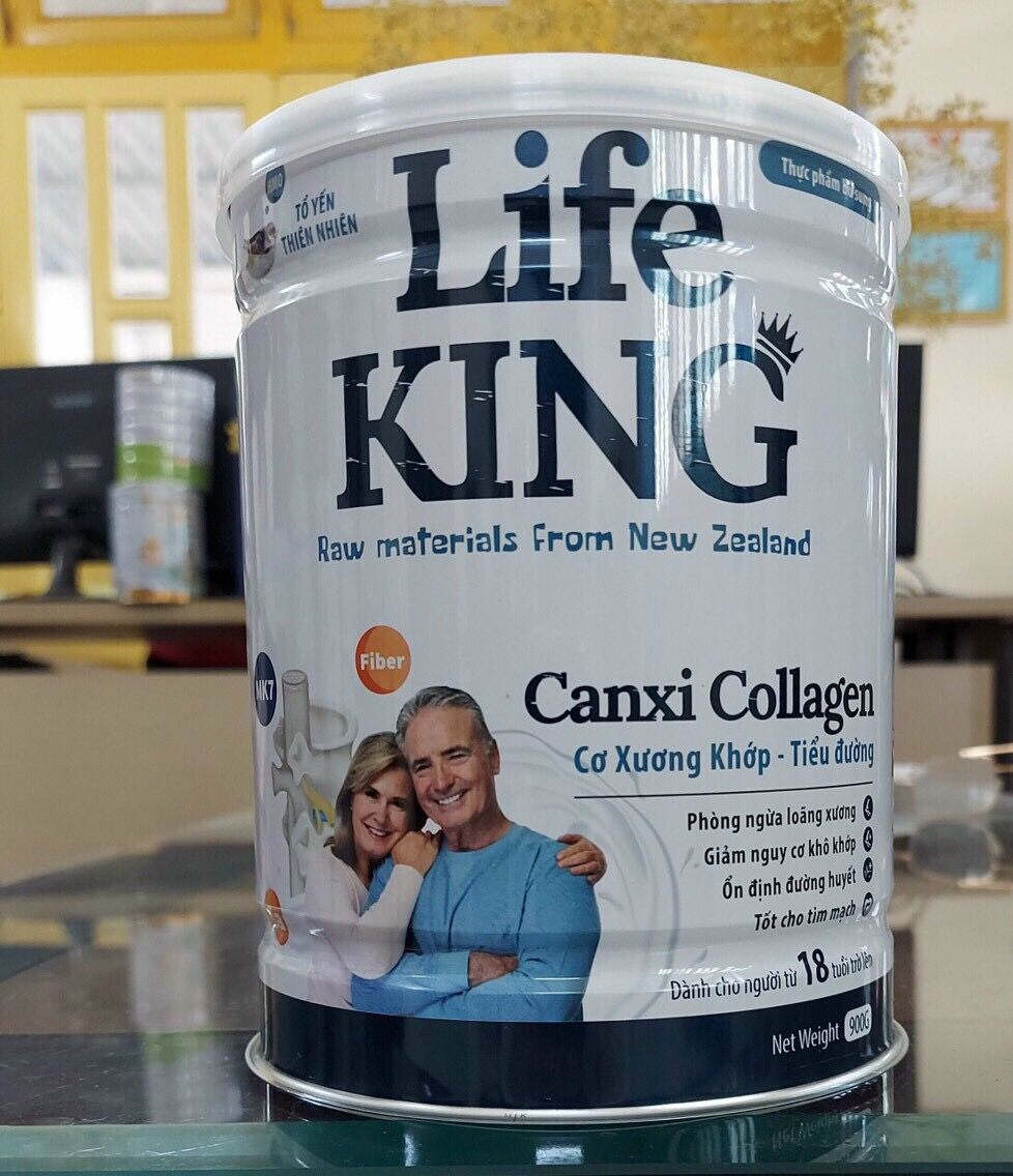Thực phẩm bổ sung Life King Canxi collagen