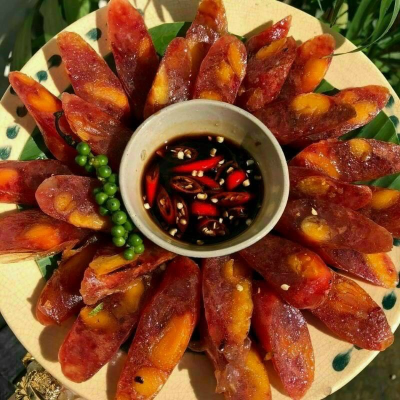 Lạp xưởng hồ lô trứng muối —1kg