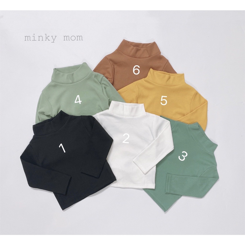 Áo len tăm minky mom cho bé yêu