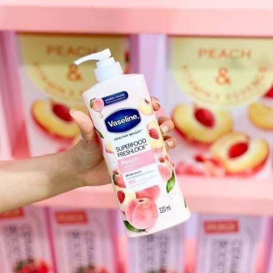Sữa dưỡng thể vaseline superfood  320ml thái lan