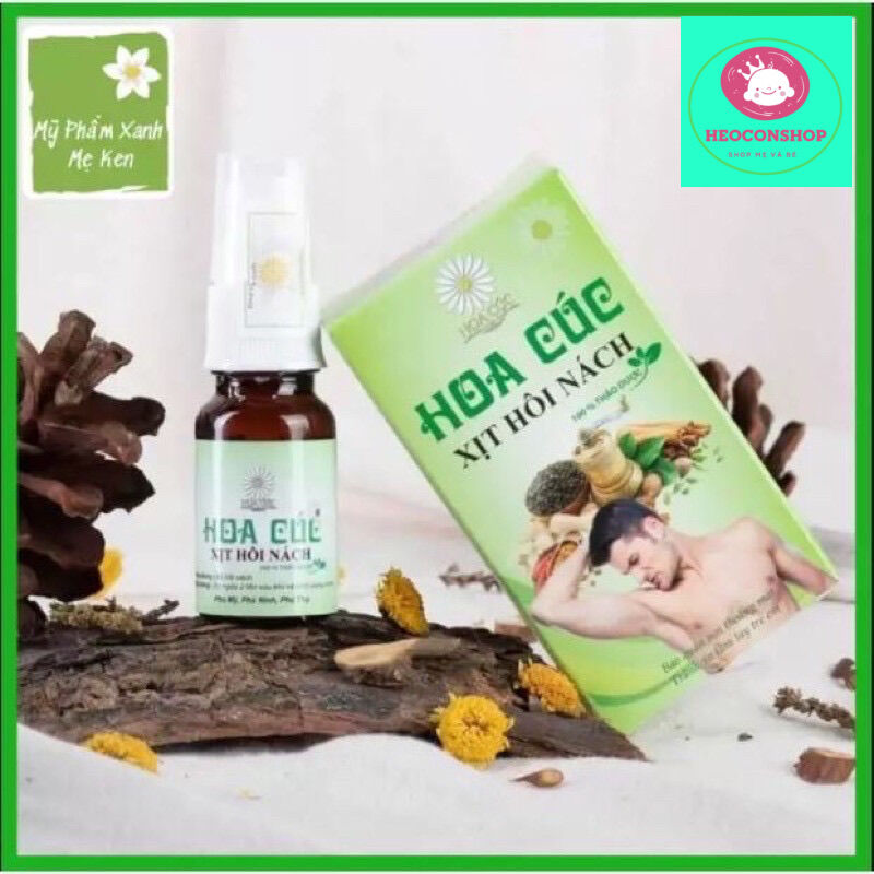 Xịt nách hoa cúc